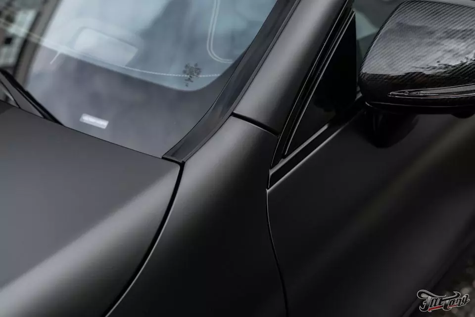 Mercedes AMG GT63s 4 Door Edition One. Оклейка в прозрачный матовый полиуретан.